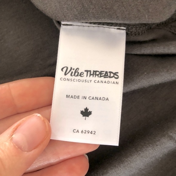 TENCEL And Organic Cotton Top - NEW (GREY/COFFEE) - Picture 7 of 8